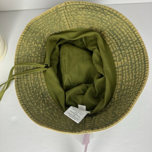 Wild Fable Women's Green Sunflower Bucket Hat New - Picture 9 of 10